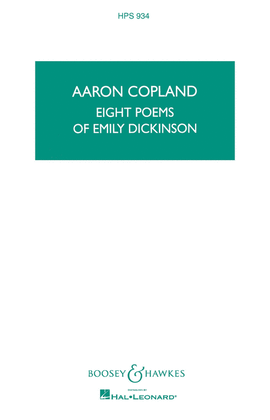 Book cover for Eight Poems of Emily Dickinson