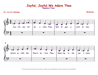 Book cover for Joyful, Joyful We Adore Thee