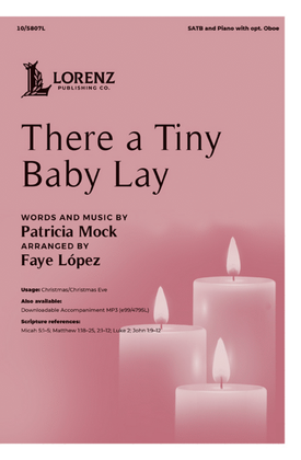 Book cover for There a Tiny Baby Lay