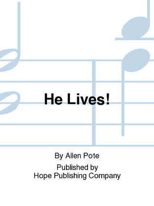 Book cover for He Lives!