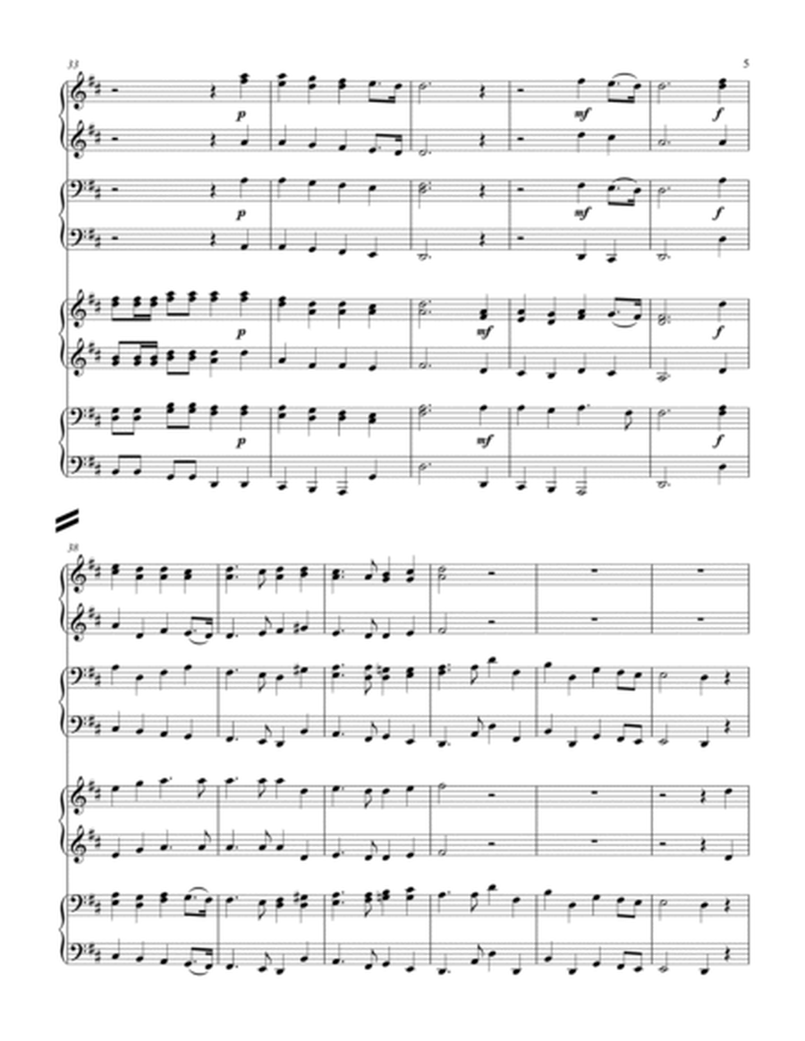 Hallelujah Chorus (late intermediate, 2 piano-8 hand duet) image number null