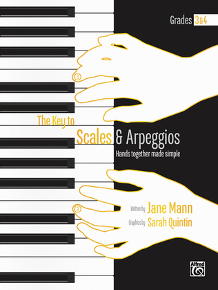 Book cover for The Key to Scales and Arpeggios -- Grades 3-4