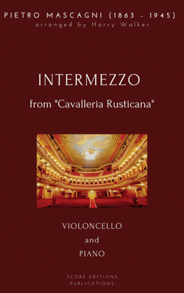 Book cover for Mascagni, Pietro: Intermezzo (for Violoncello and Piano)