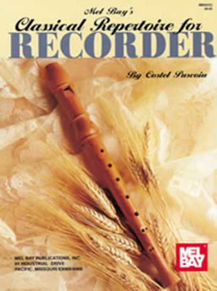 Book cover for Classical Repertoire for Recorder