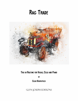 Book cover for Rag Trade (violin, cello and piano)