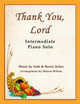 Book cover for Thank You, Lord