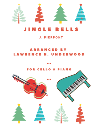 Book cover for Jingle Bells for Solo Cello