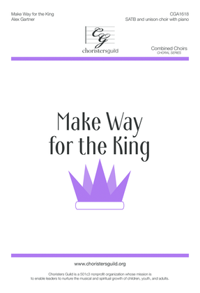 Book cover for Make Way for the King