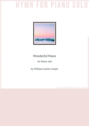 Book cover for Wonderful Peace (PIANO HYMN)