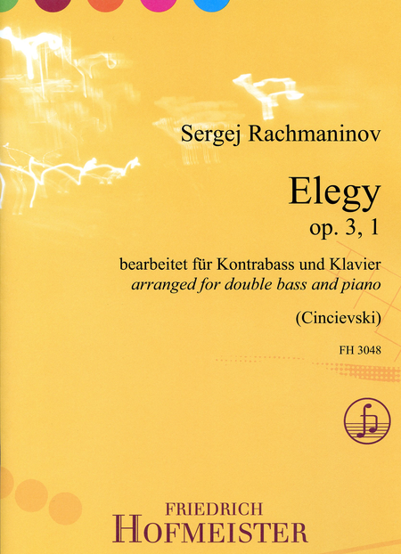 Elegy op. 3, 1