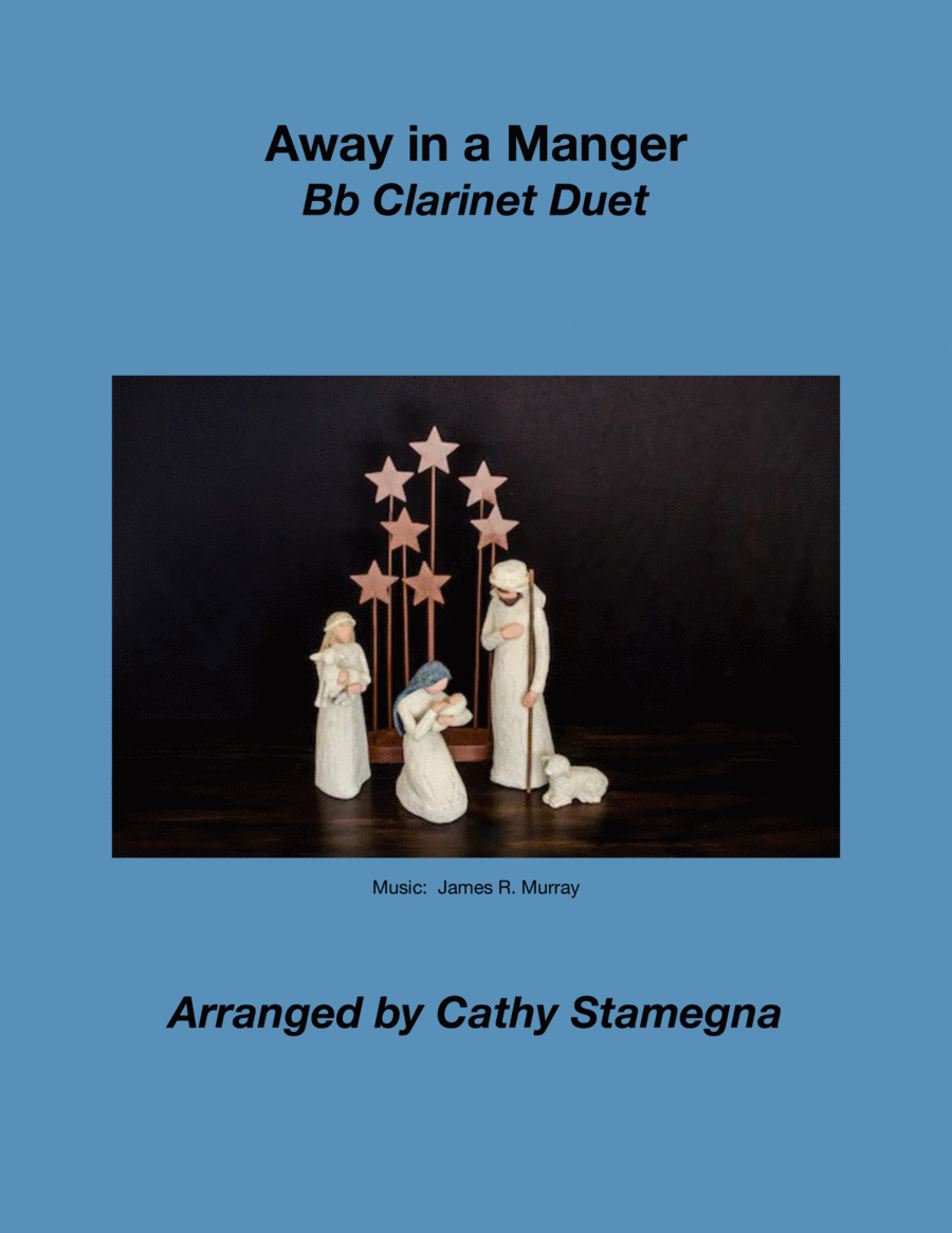 Away in a Manger (Bb Clarinet Duet) image number null