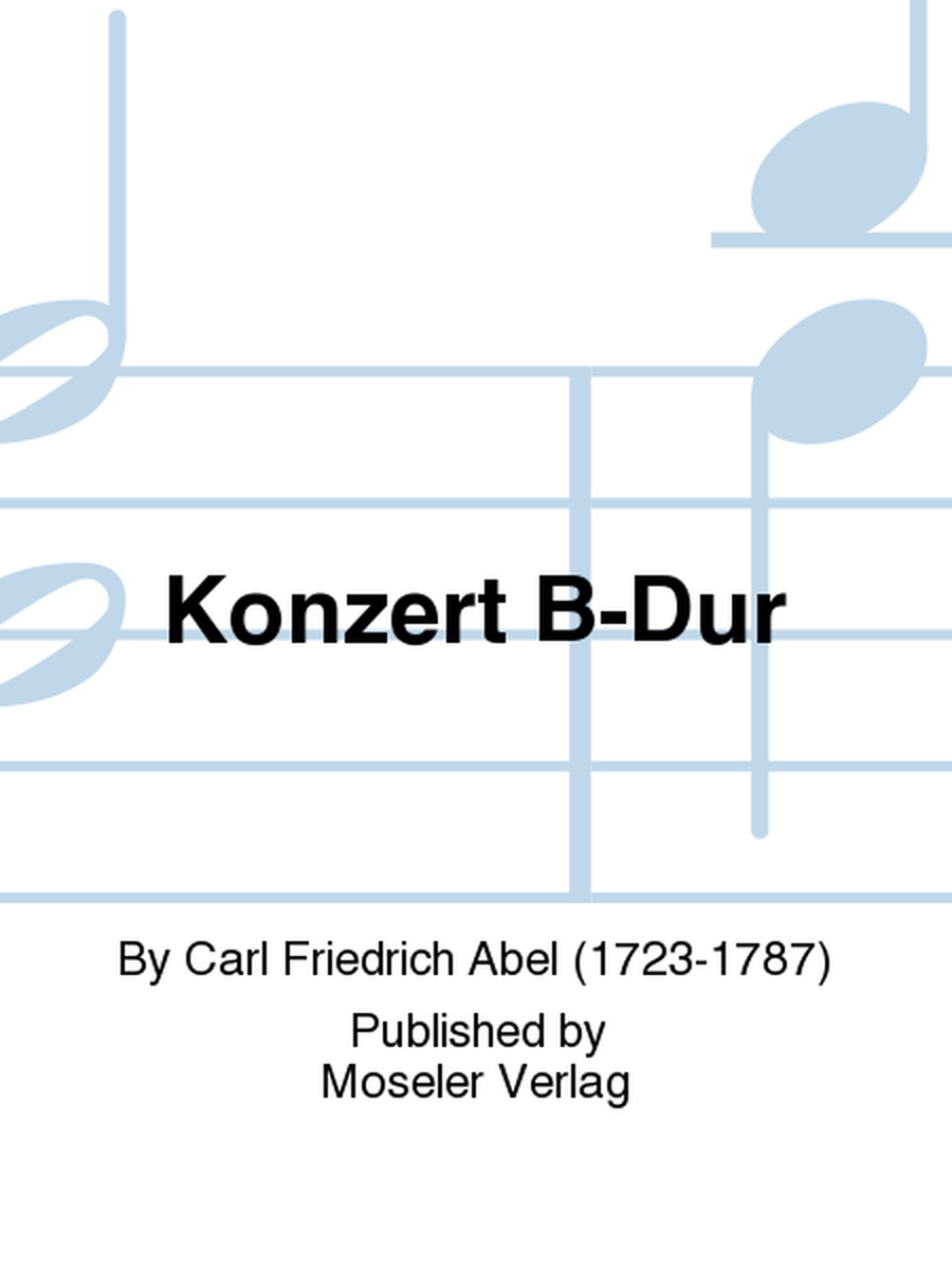 Konzert B-Dur