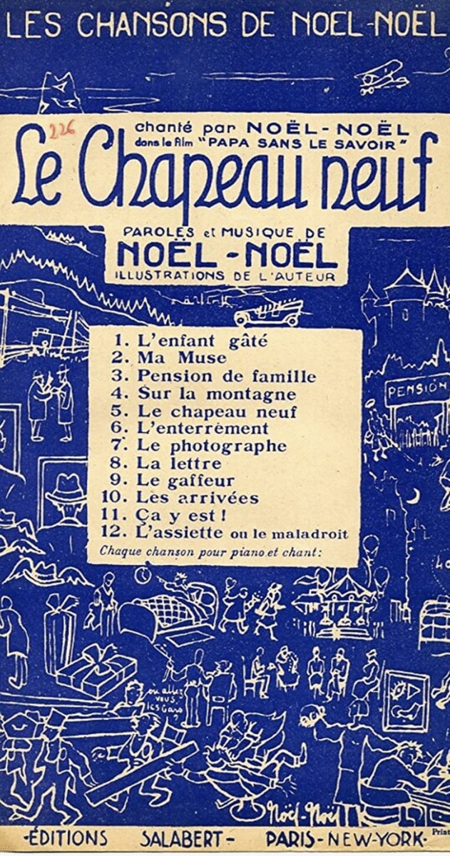 Noel Pension De Famille Varioustes Chant Seul