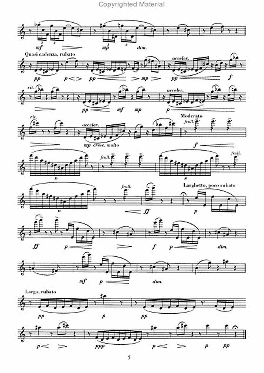 Flatus II (2001) for Flute Solo