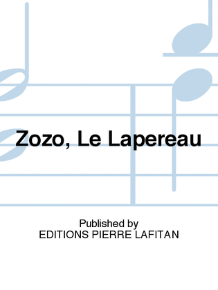 Book cover for Zozo, Le Lapereau