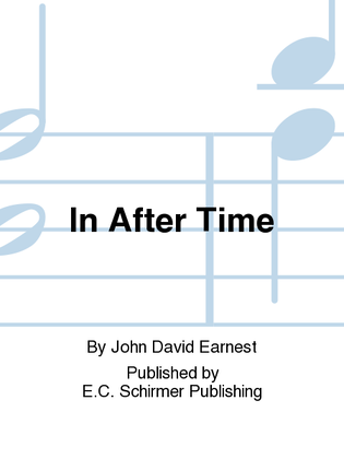 Book cover for In After Time
