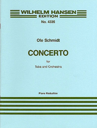 Book cover for Concerto for Tuba and Orchestra