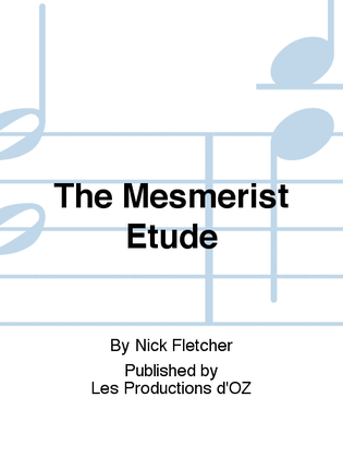 Book cover for The Mesmerist Etude