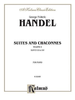 Suites and Chaconnes, Volume 2