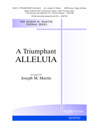 Book cover for A Triumphant Alleluia