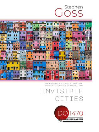 Book cover for Invisible Cities (Double concerto pour violon et guitare)