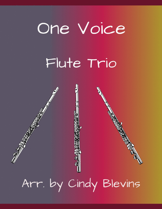 Book cover for One Voice