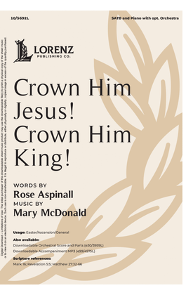 Book cover for Crown Him Jesus! Crown Him King!