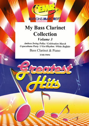 Book cover for My Bass Clarinet Collection Volume 3