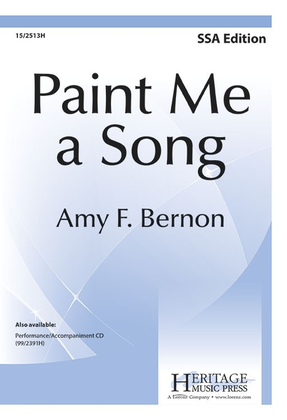 Book cover for Paint Me a Song