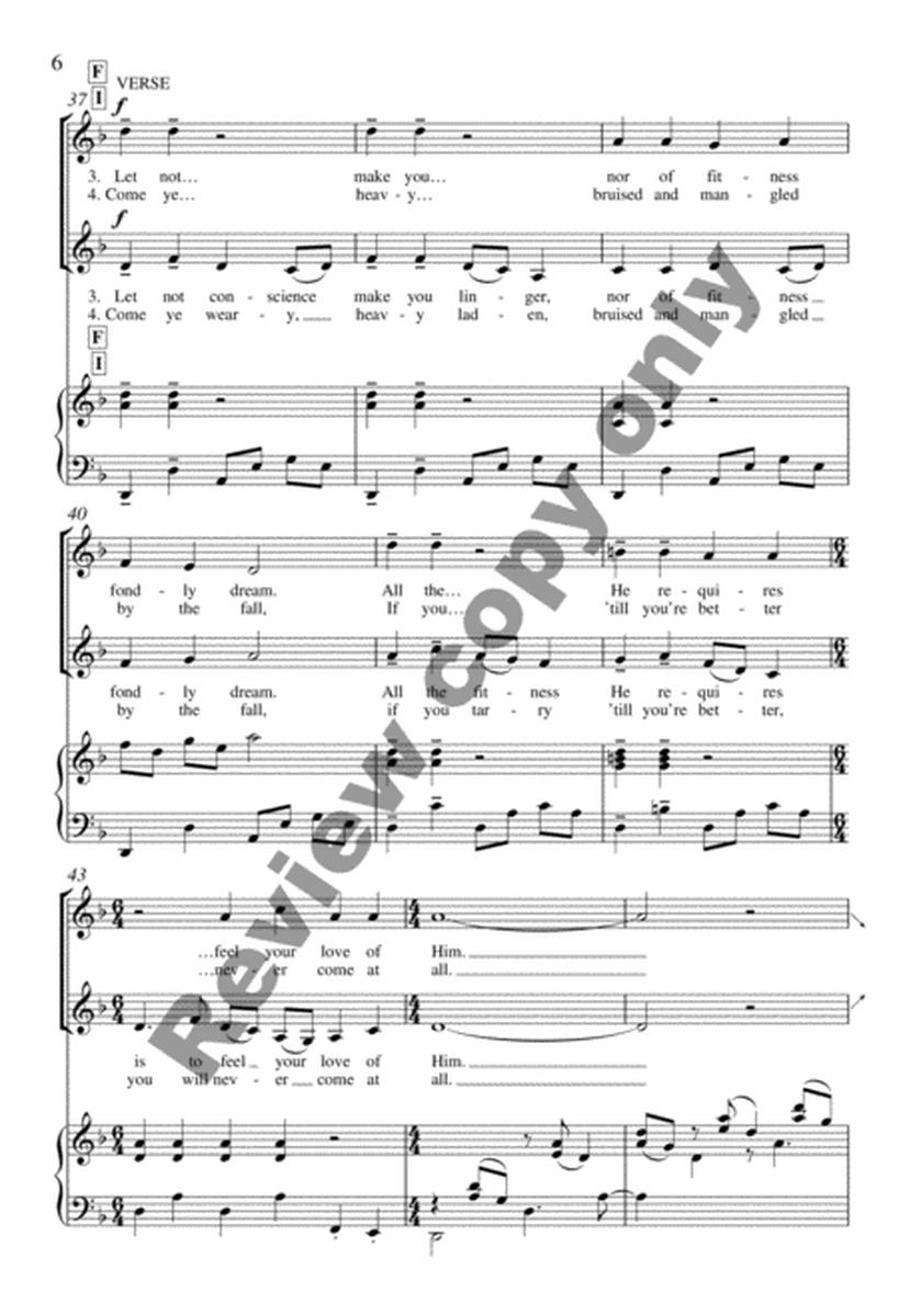 Three Folk Hymns (Complete Piano/Choral Score) image number null