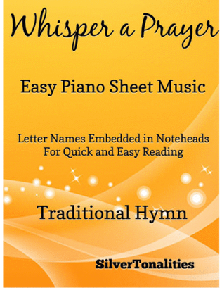Book cover for Whisper a Prayer Easy Piano Sheet Music