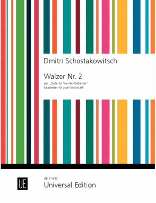 Book cover for Waltz No. 2