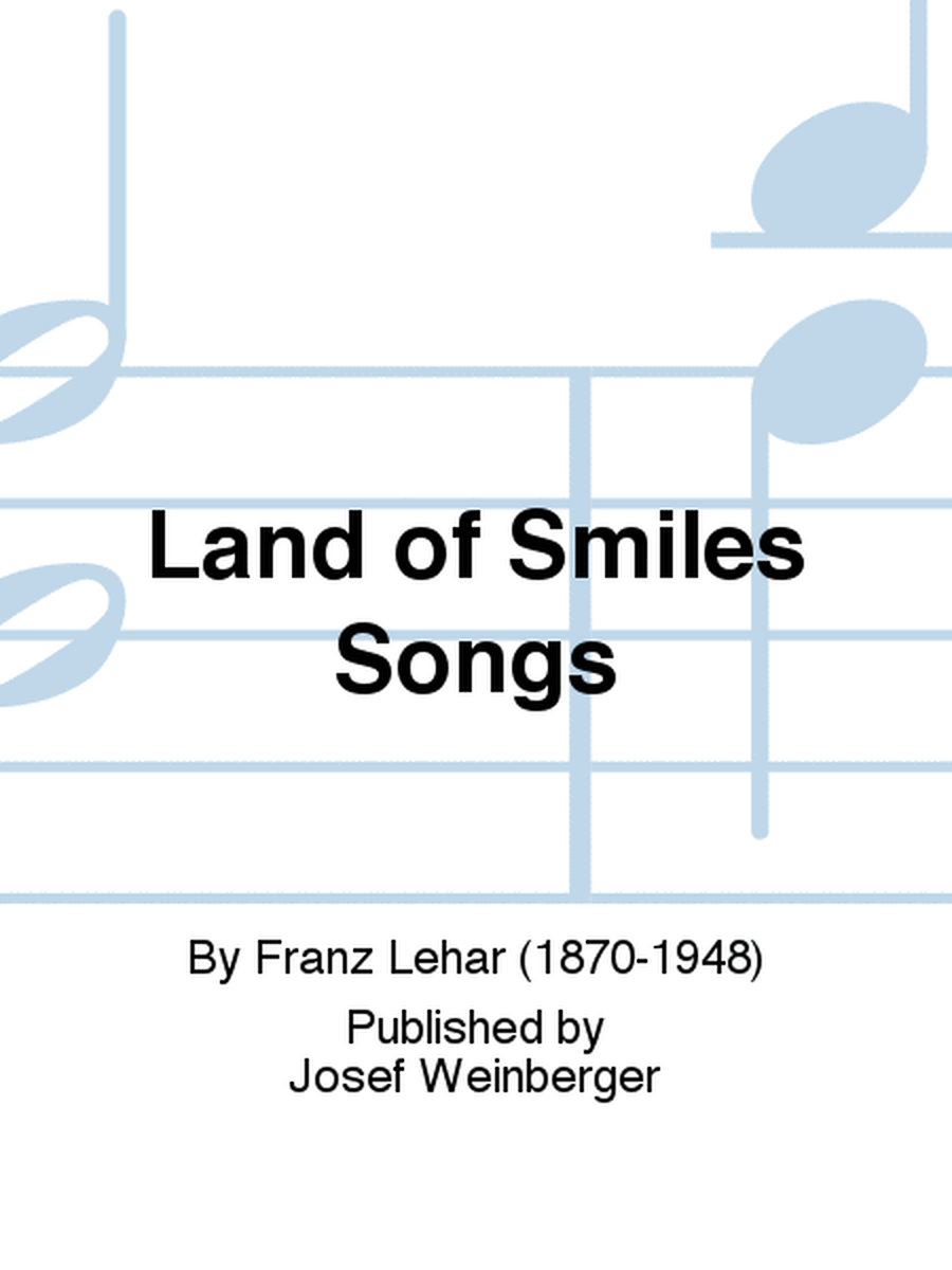 Land of Smiles Songs