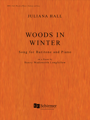 Book cover for Woods in Winter: Song for Baritone and Piano