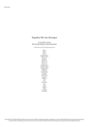 Book cover for Together We Are Stronger (stronger Together)