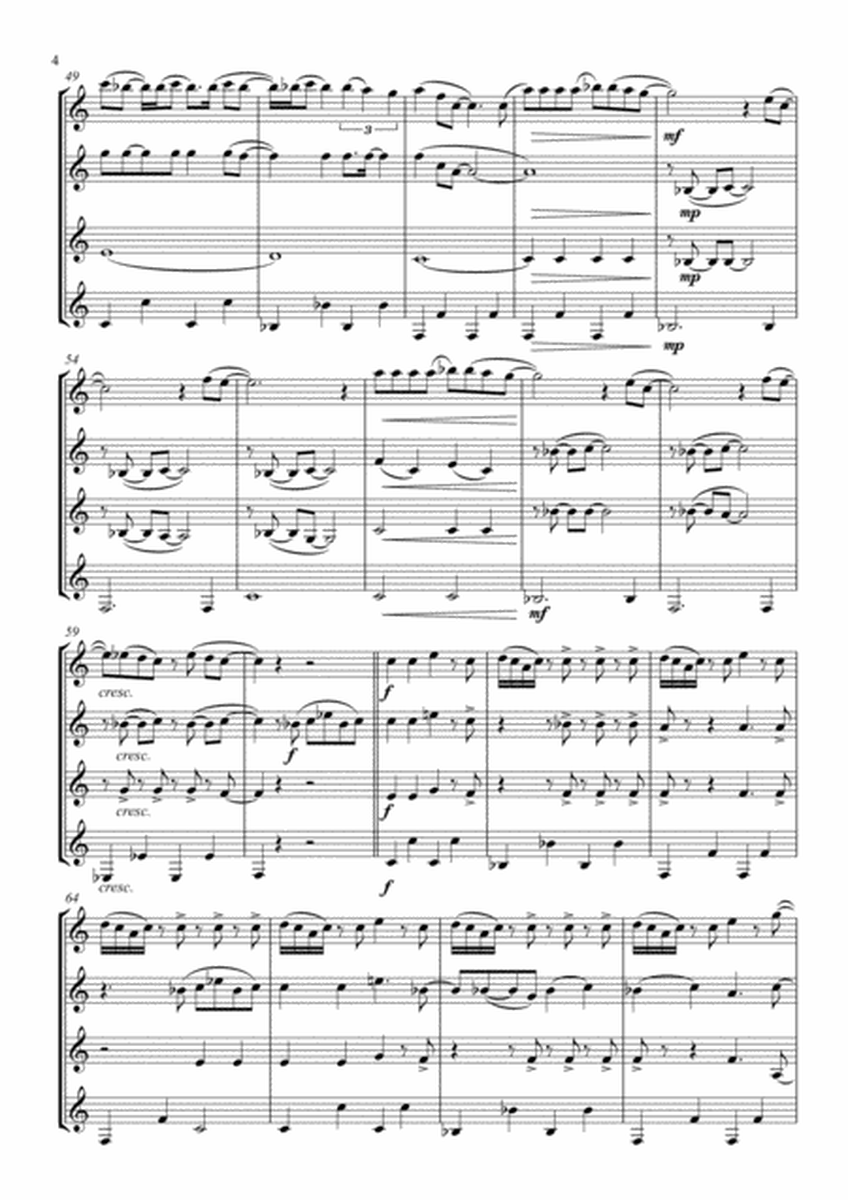 Stupid Love (Lady Gaga) - Clarinet Quartet image number null