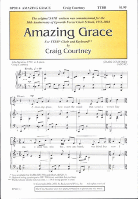 Amazing Grace (TTBB)