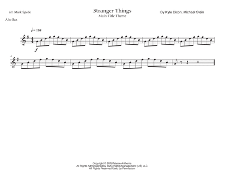 Stranger Things Main Title Theme image number null