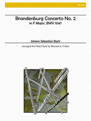 Book cover for Brandenburg Concerto No. 2 for Flute Choir