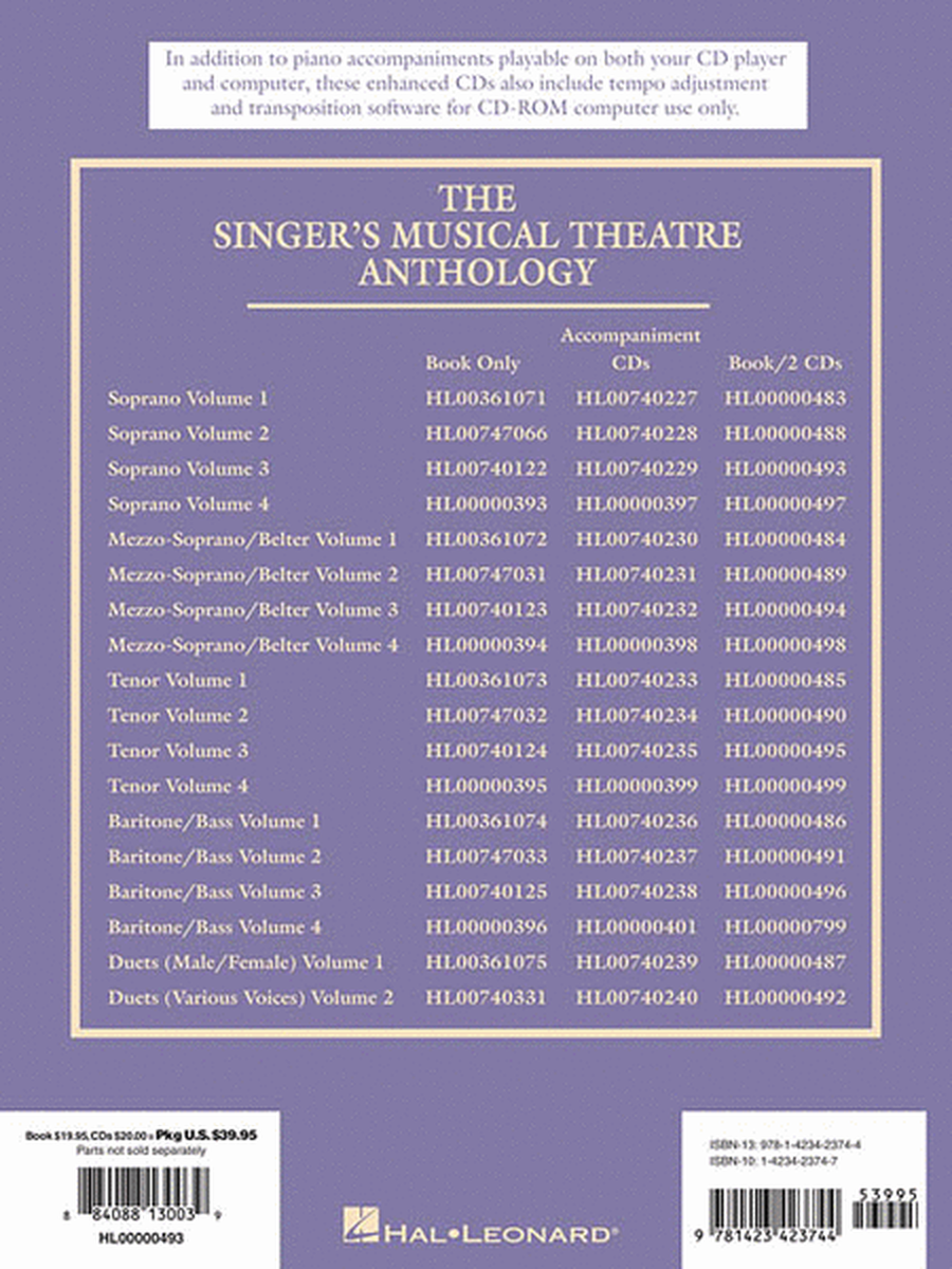 The Singer's Musical Theatre Anthology – Volume 3 image number null