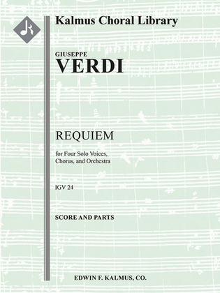 Book cover for Requiem (Messa da Requiem; Totenmesse)