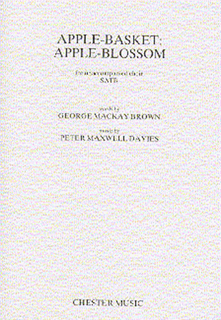 Peter Maxwell Davies: Apple-Basket, Apple-Blossom