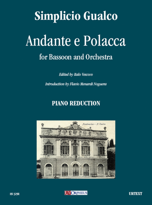 Book cover for Andante e Polacca for Bassoon and Orchestra