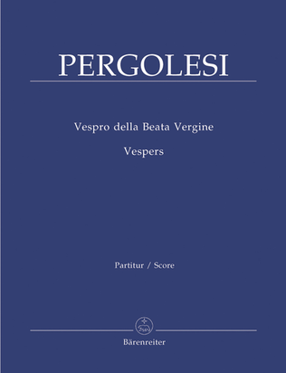 Vespro della Beata Vergine / Vesper