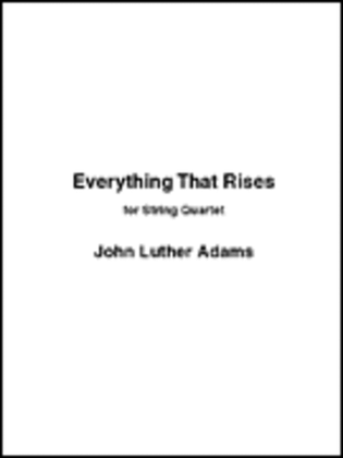 Book cover for Everything That Rises