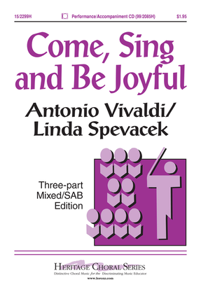 Book cover for Come, Sing and Be Joyful