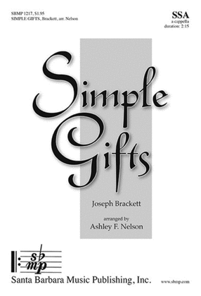 Book cover for Simple Gifts - SSA Octavo