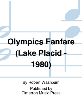 Book cover for Olympics Fanfare (Lake Placid - 1980)