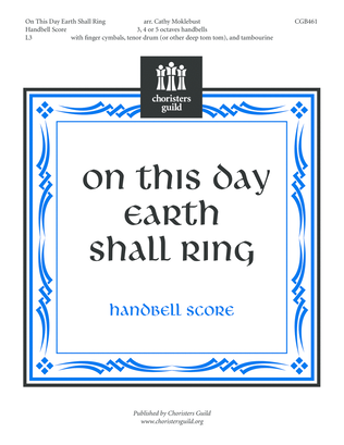 Book cover for On This Day Earth Shall Ring - Handbell Score