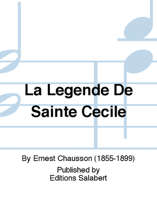 Book cover for La Legende De Sainte Cecile